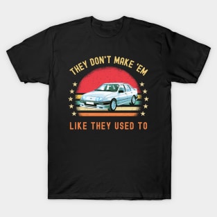 Retro 80s Vintage Car T-Shirt